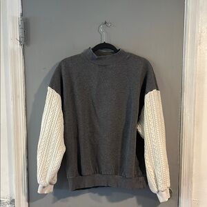 POL Sweatshirt/Sweater Contrast Pullover Size S‎